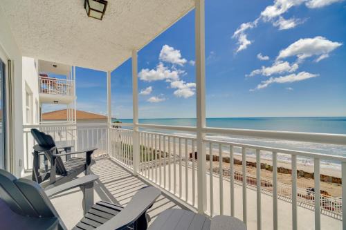 Oceanfront Satellite Beach Condo with Balcony, Views
