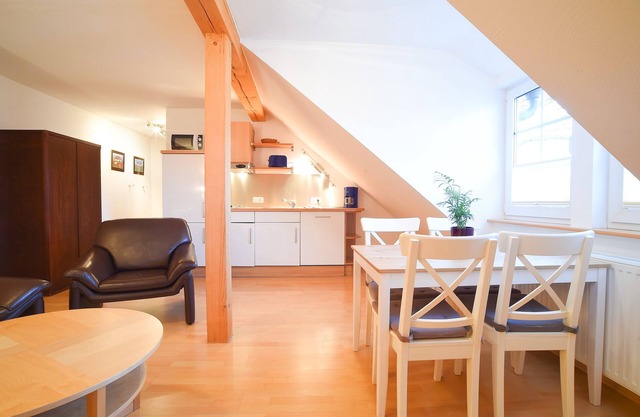 Old farmhouse - attic room on the left