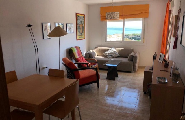 Oliva Beach and pool