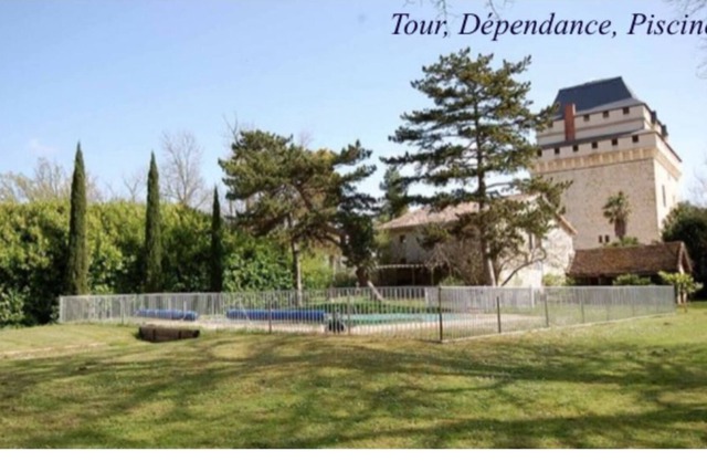 Outbuilding of a 14th century medieval tower in the Gers