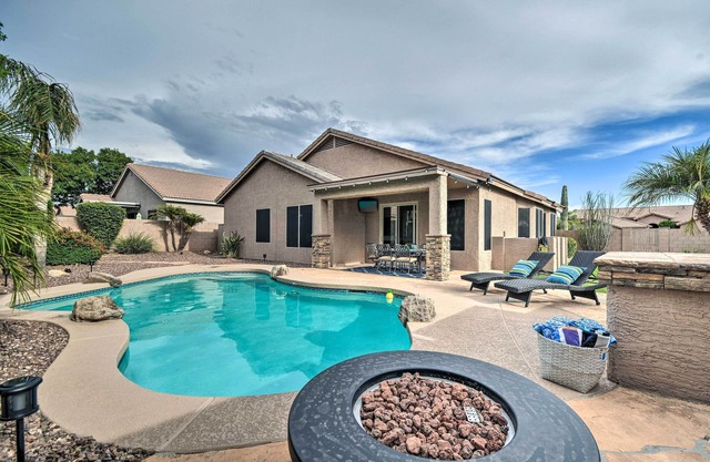 Outdoor Pool & Private Yard: Cave Creek Home!