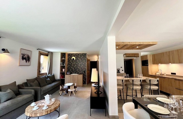 OXALIS 105: Superb new apartment | 10 people | Pied des pistes resort center