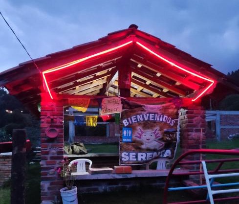 Palapas los Axolotes, Valle del Potrero, la Marquesa