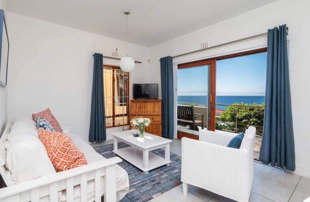 Peaceful Ocean-View Apartment with Balcony