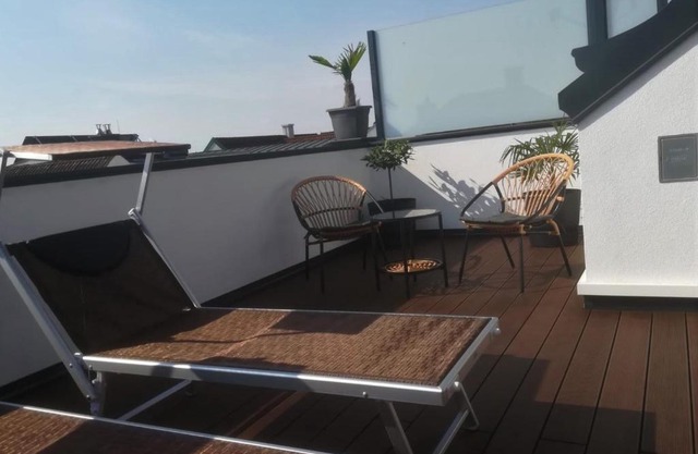 PENTHOUSE Griemann 2 für max 4 Personen mit eigener großer Dachterrasse zum Relaxen!