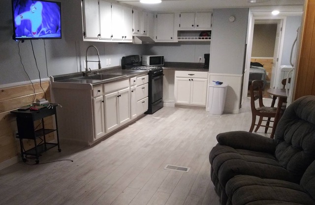 Perfect location for snowmobiling, mountain climbing, and outdoor adventures.