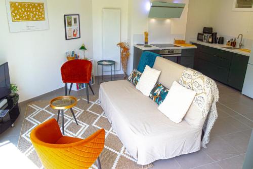 Plain-pied - Centre ville - Jardin au calme