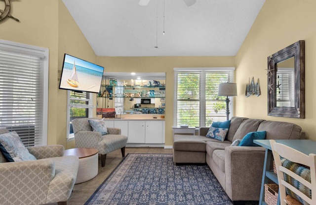 Pool View | Screened-in Balcony | Free Seasonal Beach Chair Service