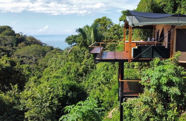 Prime Ocean View Glamping - Nature Lovers Hideout! wifi, Kitchen, AC