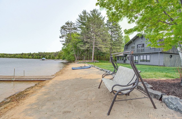 Private Beach: Lakefront Escape in Brainerd!