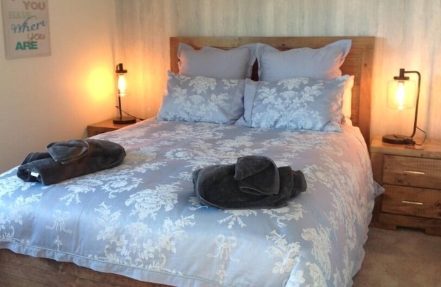 Private Cottage surrounded by farm land.