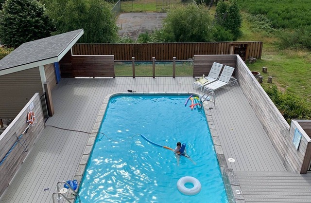 Private Executive Home with Pool, Pickleball Court, and Sauna.