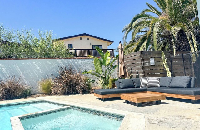 Private Pool, Hot Tub & Big Backyard | Sunny Oceanside Oasis