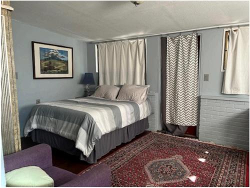 Private room with private bath, entrance and kitchenette