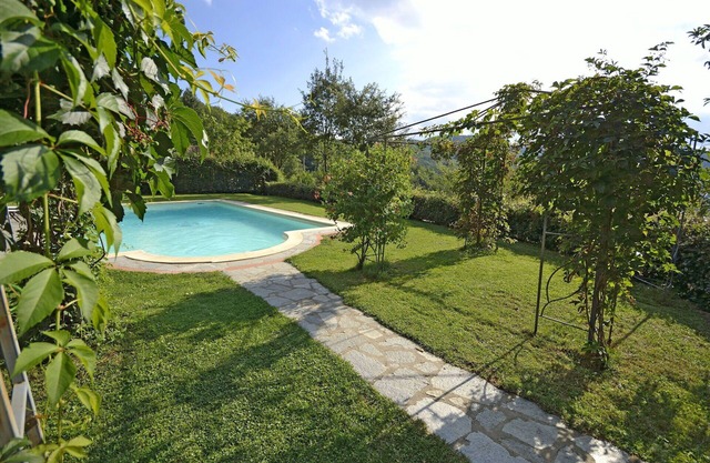 Private Villa with A/C, hot tub, private pool, WIFI, TV, terrace, panoramic view, close to Cortona