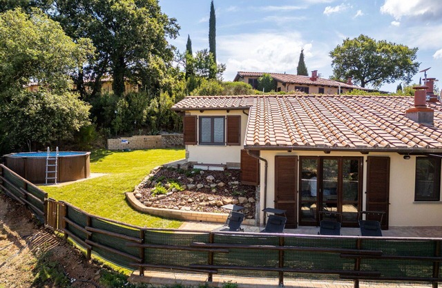 Private Villa with private pool, A/C, hot tub, WIFI, TV, patio, pets allowed, panoramic view