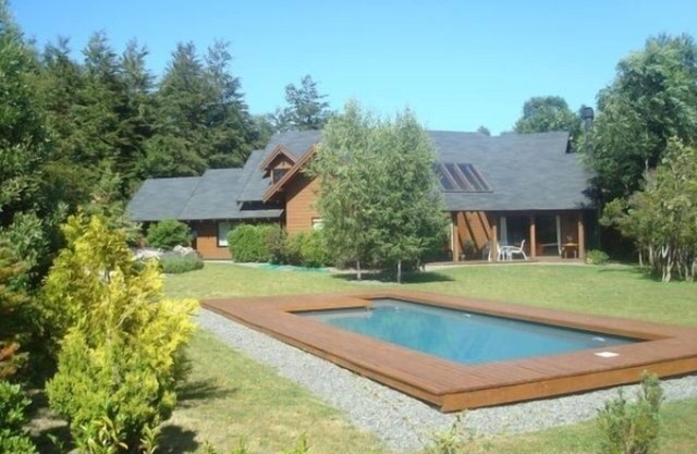 Pucon, Casa en parcela, piscina
