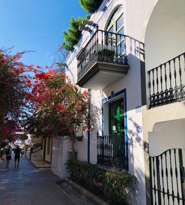 Puerto de Mogan - Little Venecia Harbour Apt 324 with 40sqm rooftop terrace, Scandinavian interior - Gran Canaria