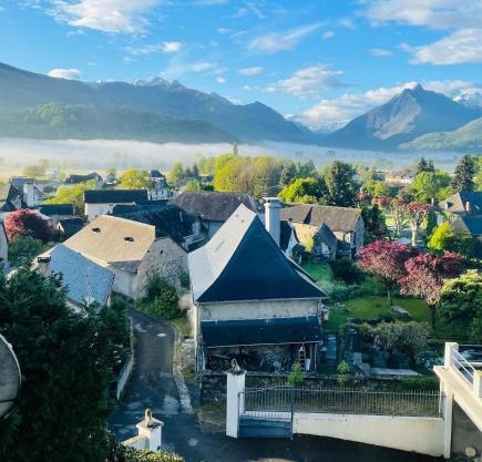 Pyrénées studio, vue, piscine