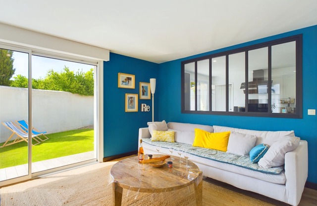 Quiet house for 6 - 850m plage de la Clavette