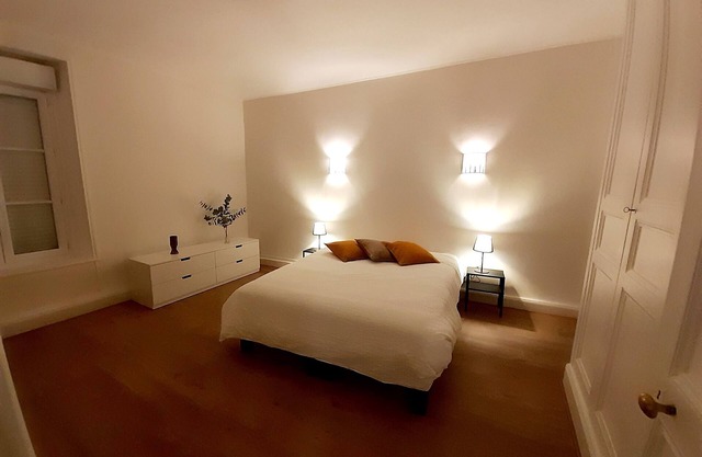 Quiet hypercentre apartment with garage and bike room