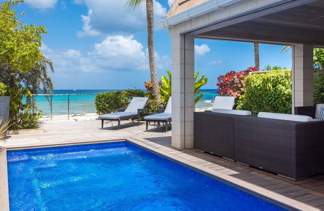 Radwood Beach Villa No 1 in Fitts Village by Personal Villas - Private Beachfron