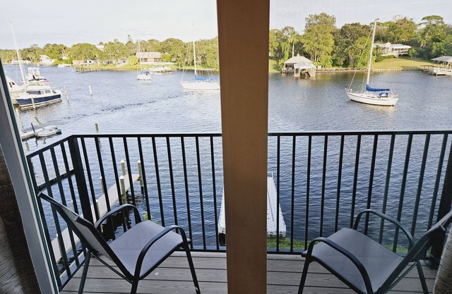 Real waterfront! Has everything. Near the airport, beach, shopping, and museums