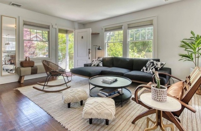 Relax in this light-filled home, steps from the beach and a short walk to town!