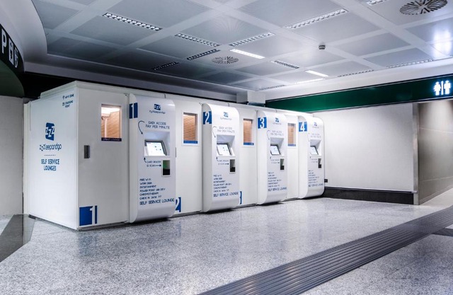 Resting Pods - -ZZZleepandGo MXP Airport