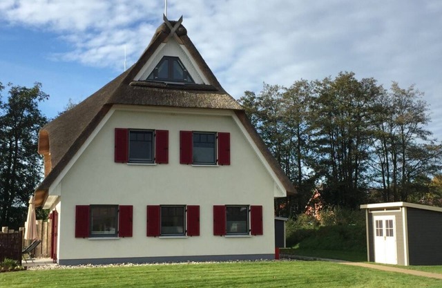 Rieten huis "Oostzeegolf"