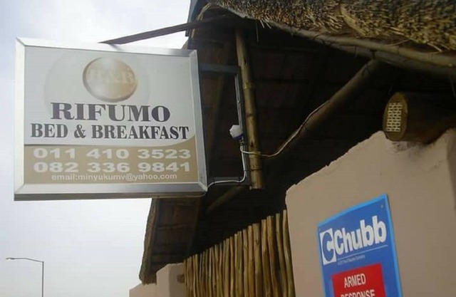 Rifumo Bed & Breakfast