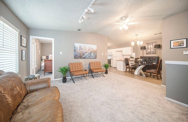 Right at Home-Uptown Place with gated yard and covered parking