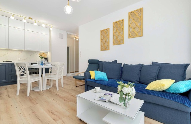 Rożankowskiego 1 Gdańsk | Spacious Apartment with Balcony | Gym | Underground Pa