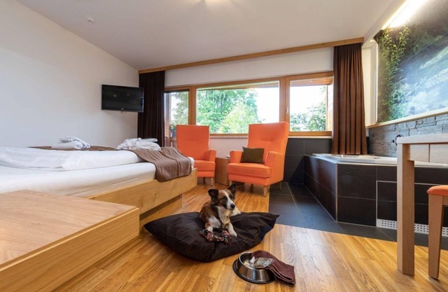 Romantic room "Wasser" Shortstay, with shower, WC half board - Almfrieden Hotel &