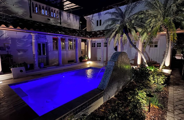 Romantic Spanish Casa and Carriage House and luxury pool escape