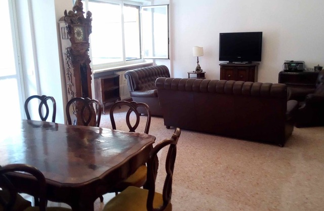 Rome modern apartment with classic flair