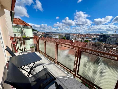 Rooftop Prague view apartment