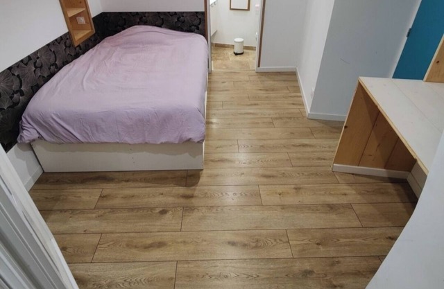 Room with private bathroom