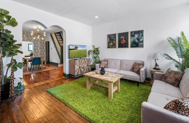 Roomy Urban Oasis - XL Outdoor Patio BBQ & FirePit
