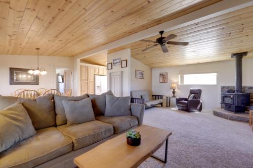 Rustic Bullhead City Retreat with Porch and Views