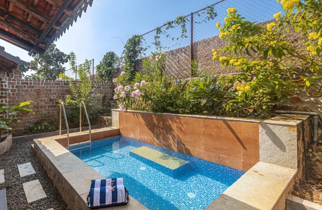 SaffronStays Lake House Marigold, Nashik - rustic cottages with private plunge pool