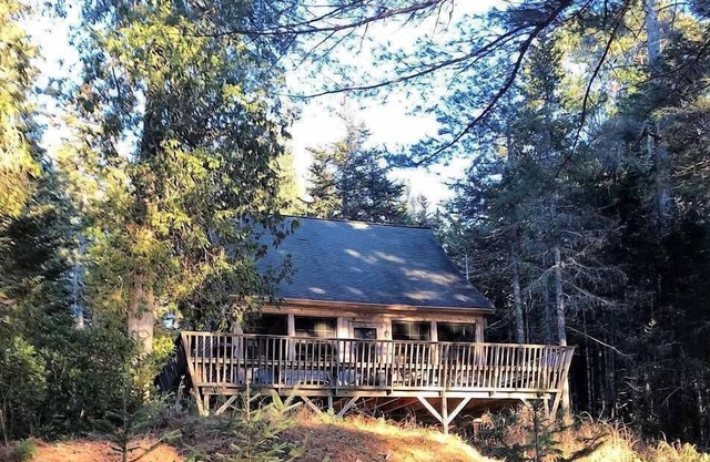 Seal Rock - crafted cabin on the water near Acadia and Bar Harbor