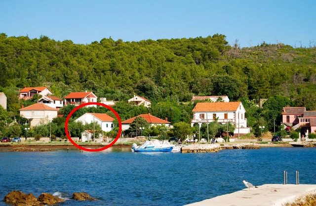 Seaside holiday house Lukoran, Ugljan (K-12355)