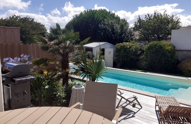 Seaside house with garden