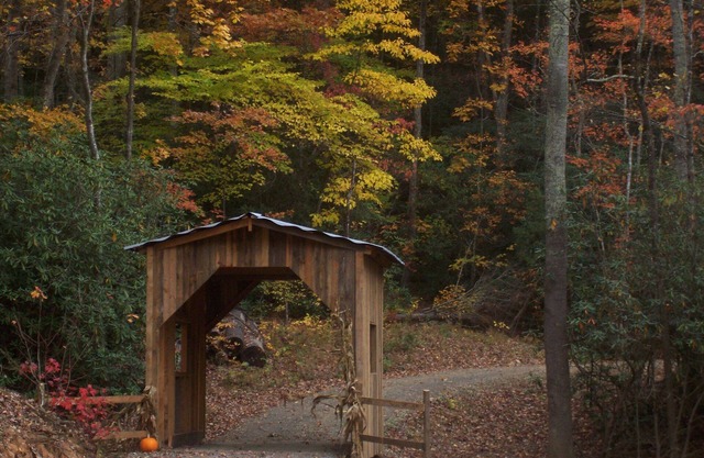 Secluded and private/Hot Tub/Wood Fire-place/15 min-downtown Asheville/wifi/