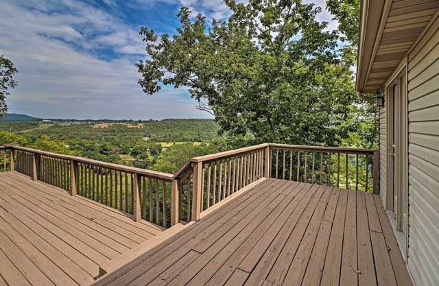 Secluded Flippin Home < 2 Mi to White River!