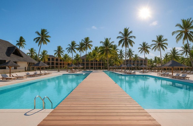 Serene Garden View Room | Peaceful Escape with Pools, Spa & Private Beach Access