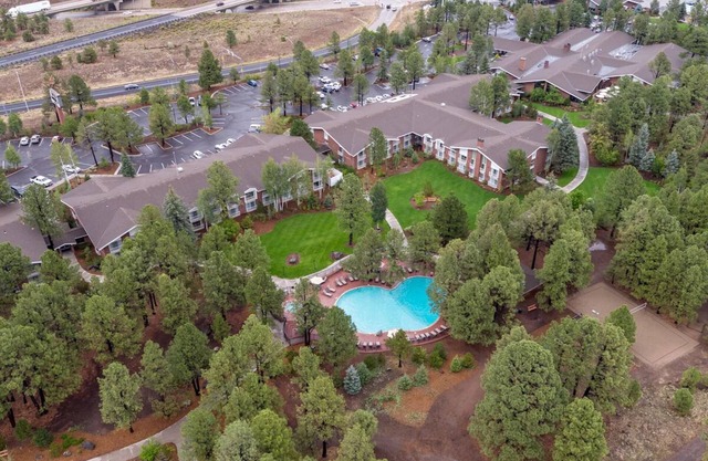 Serenity Amongst Ponderosa Pines at Little America Hotel, Outdoor Pool