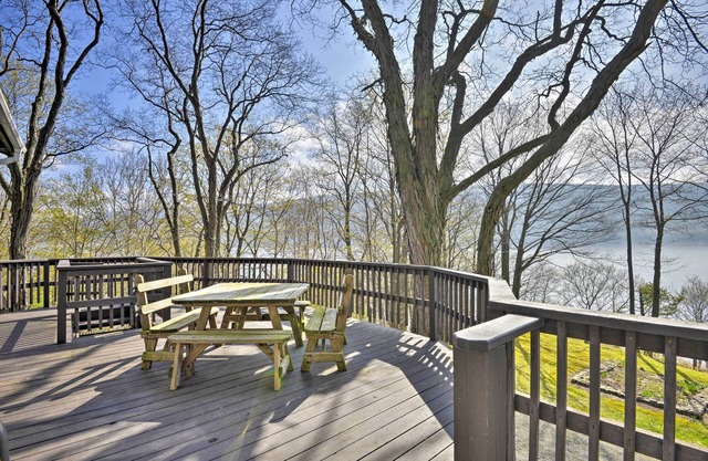 Skaneateles Lake Home: Water Views & Private Beach