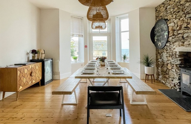 Sleeps 16 with style and space- and a hot tub!